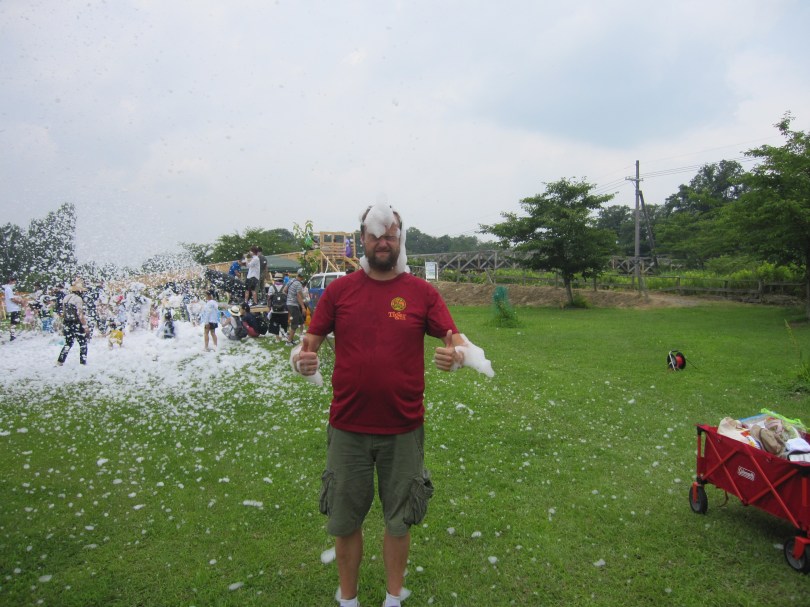 オランダ人家族泡