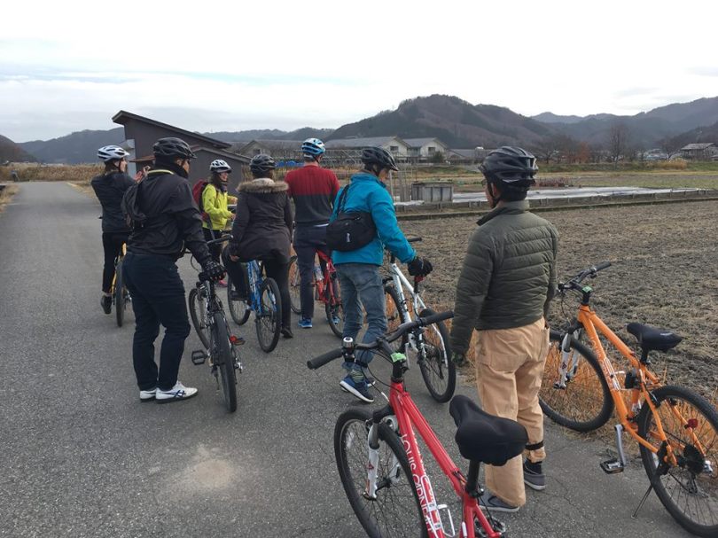 サイクリング田んぼ